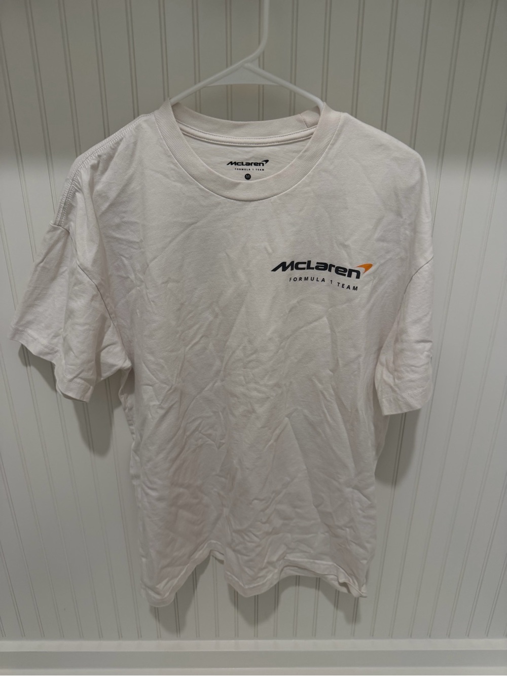 Formula 1 Team White Logo Tee - Men